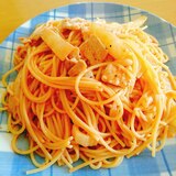 豚ロースと白菜のポモドーロチーズスパゲッティ